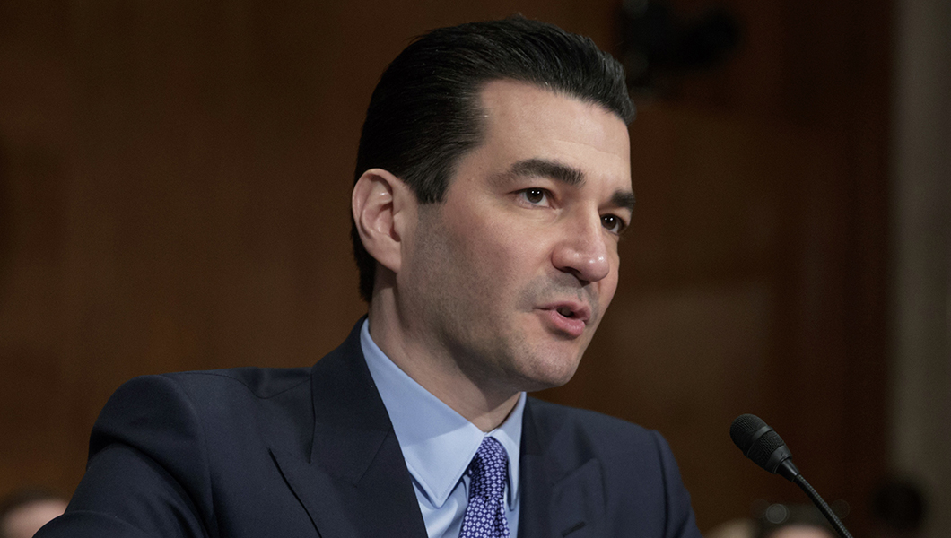 FDA commissioner Scott Gottlieb backs raising the minimum age for tobacco to 21