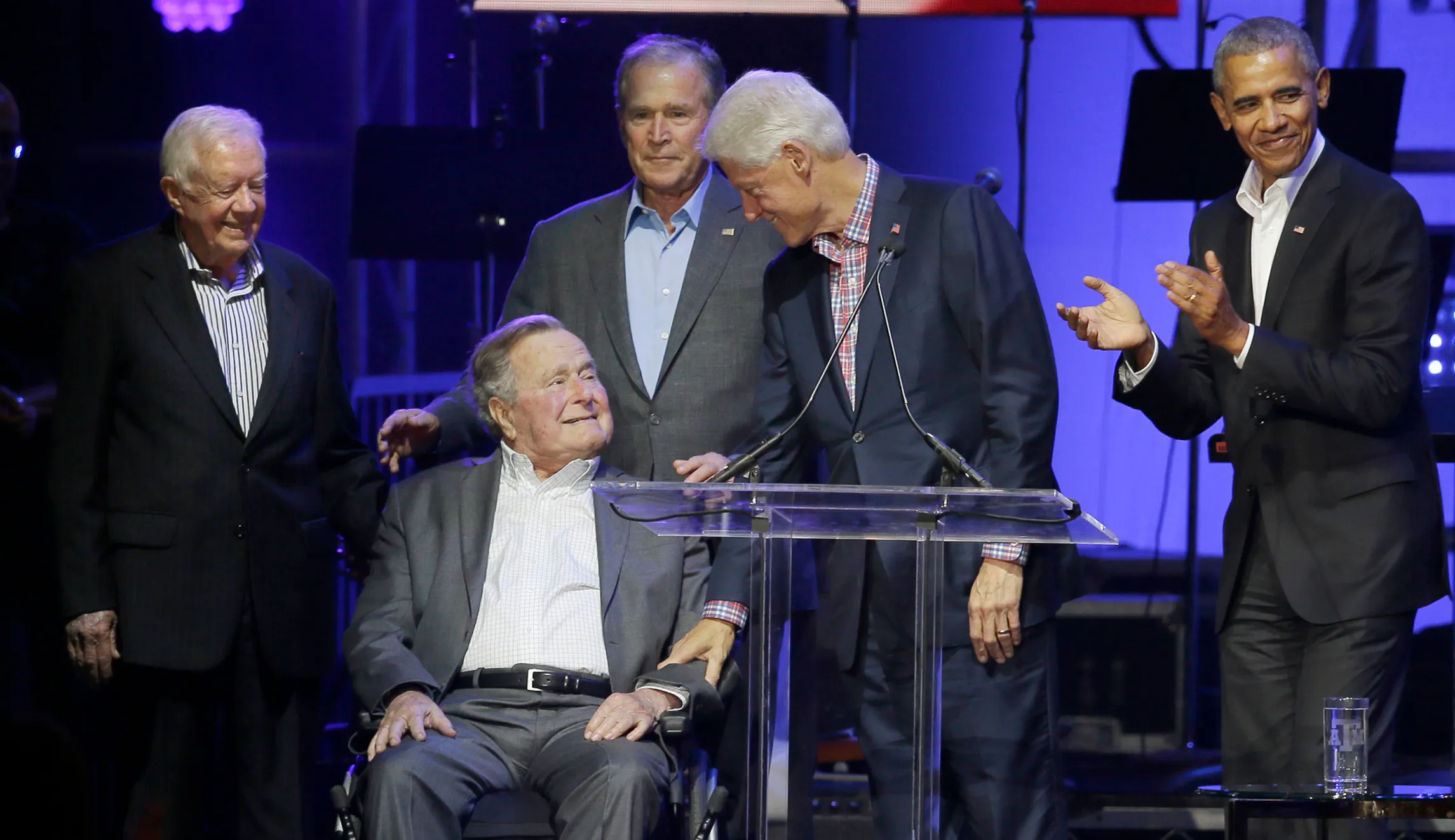 George H.W. Bush and Bill Clinton: From fierce rivals to close friends