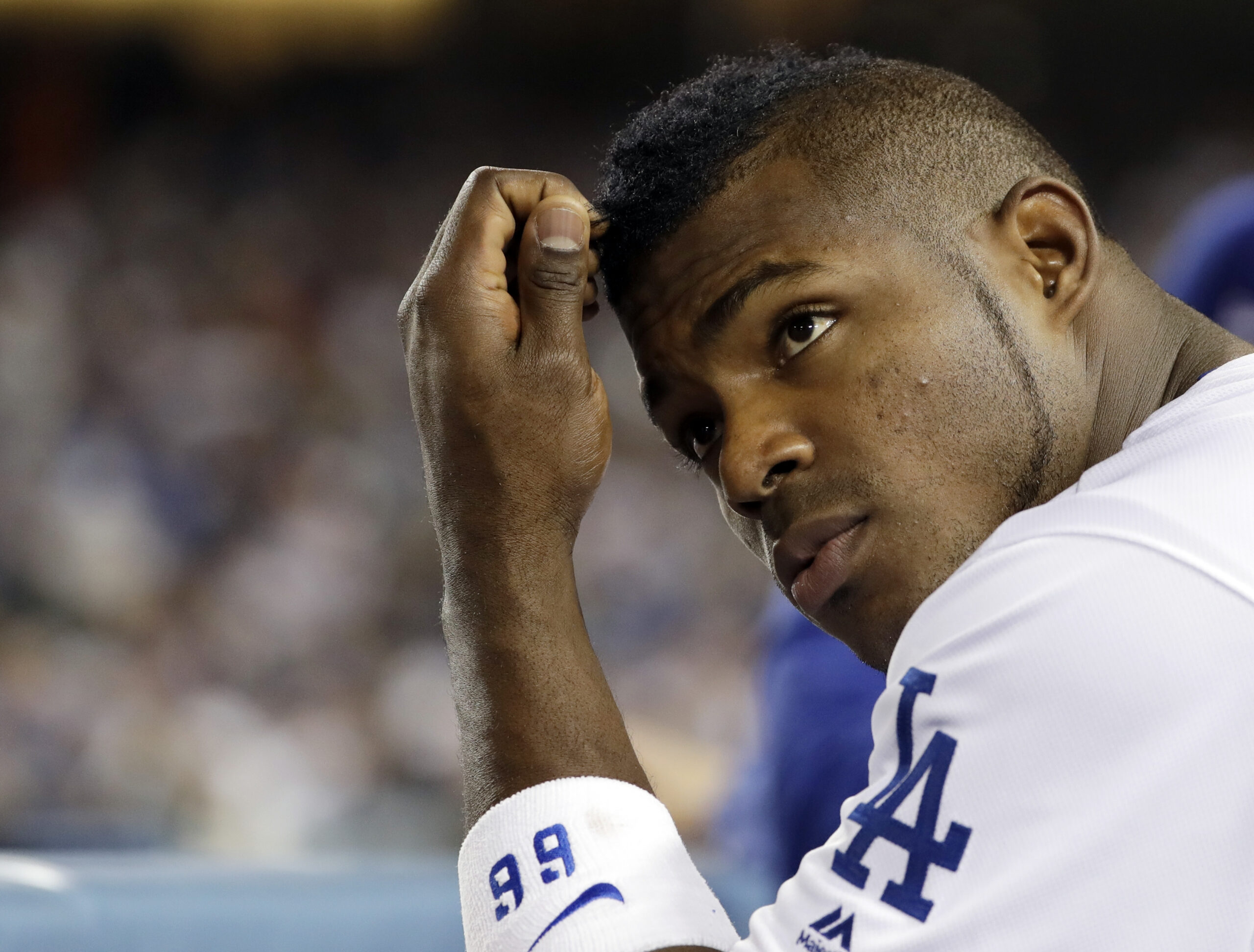 Yasiel Puig defected from Cuba before signing with the Dodgers. He knows enough about socialist utopias, Bernie Sanders
