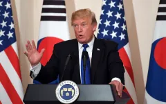 Trump hurts his own cause with South Korea insults