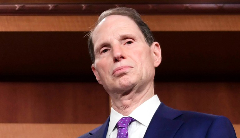 Sen. Ron Wyden of Oregon is pictured.