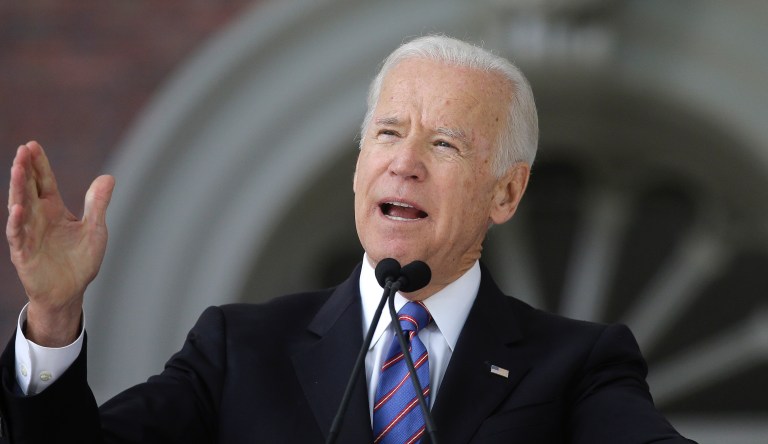 Biden ‘embarrassed’ for Senate after first day of Trump impeachment trial