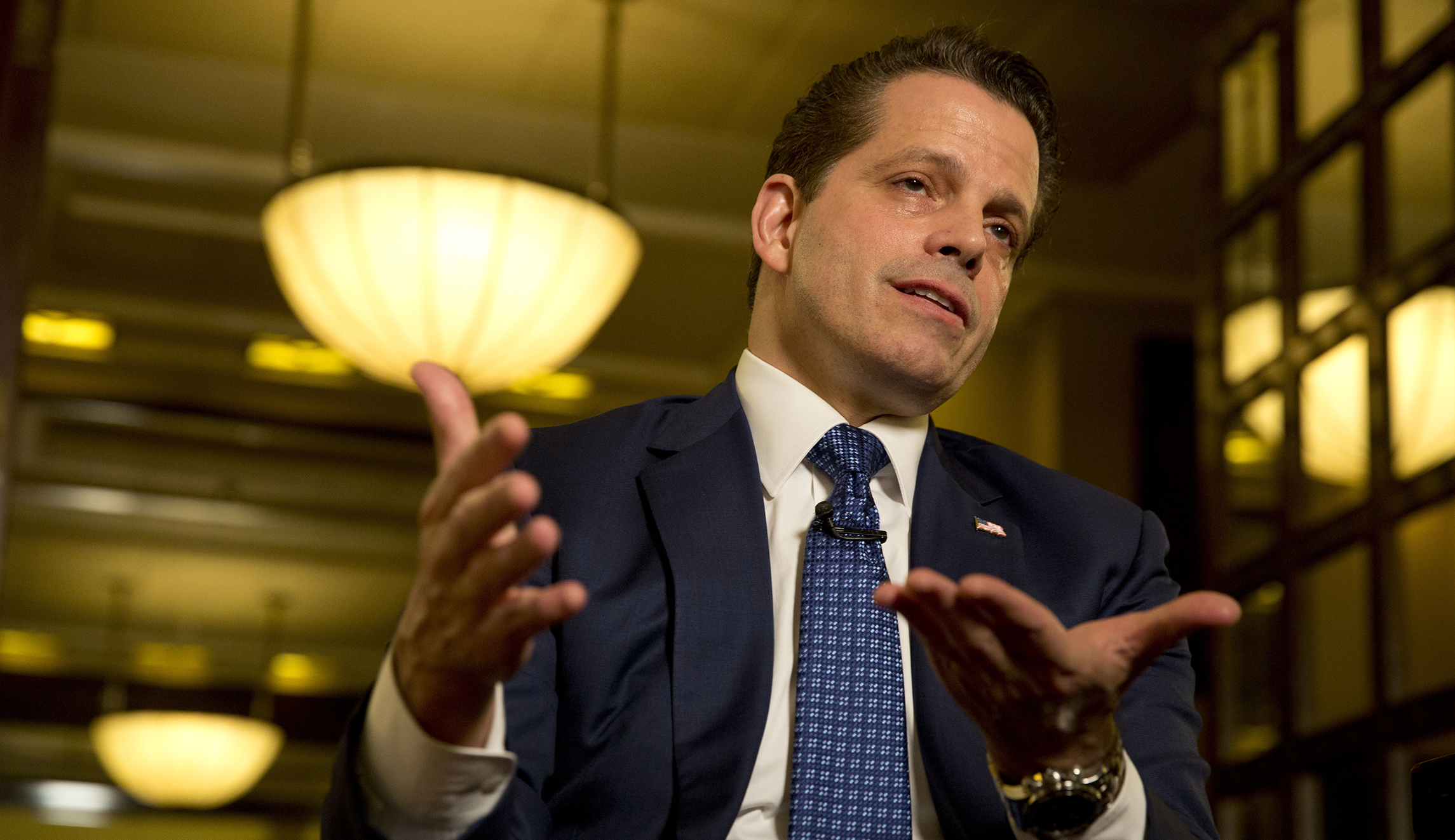 Scaramucci: Trump could have done ‘better’ talking about bomb threats
