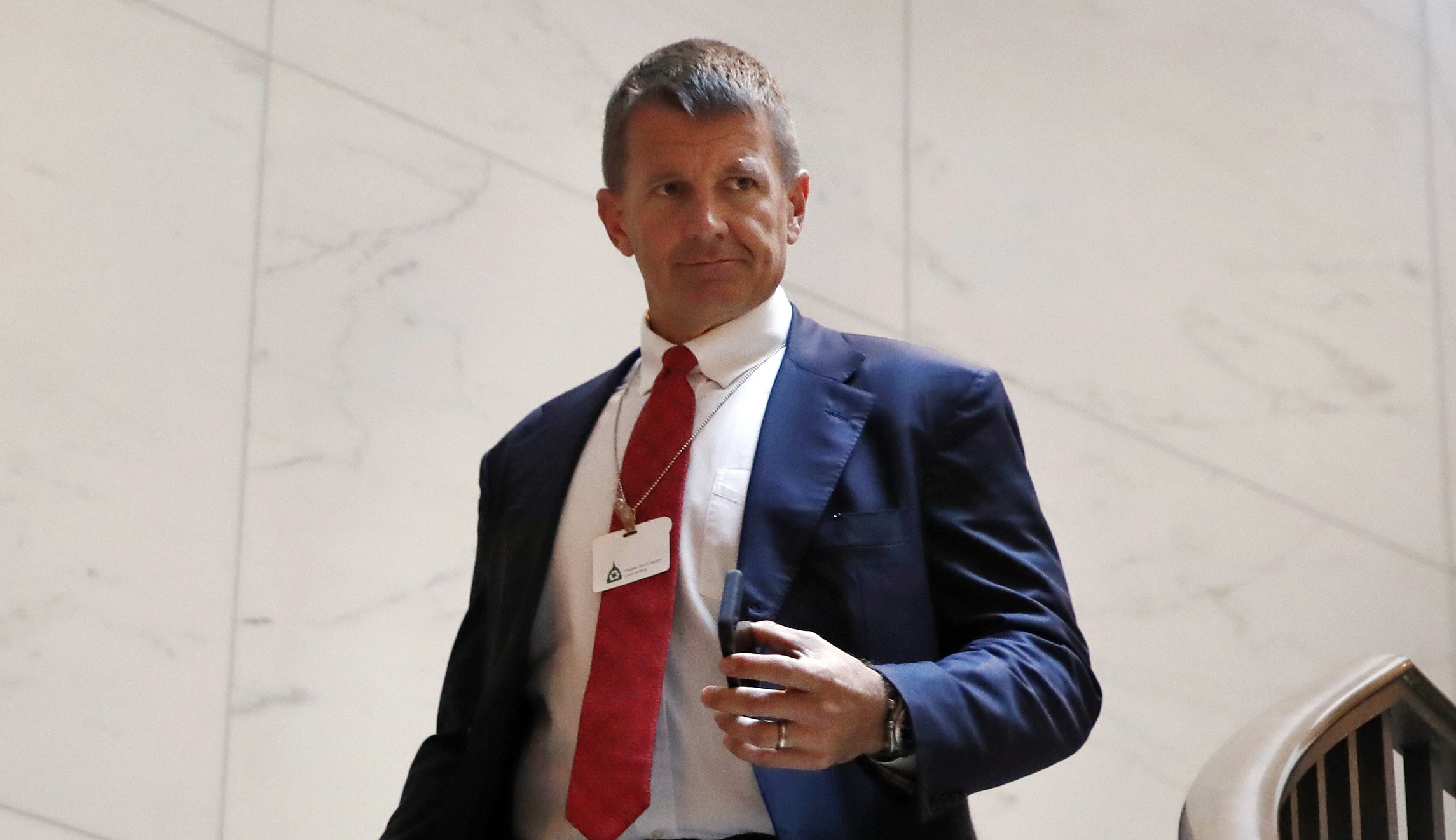 Erik Prince recruited former spies to help Project Veritas
