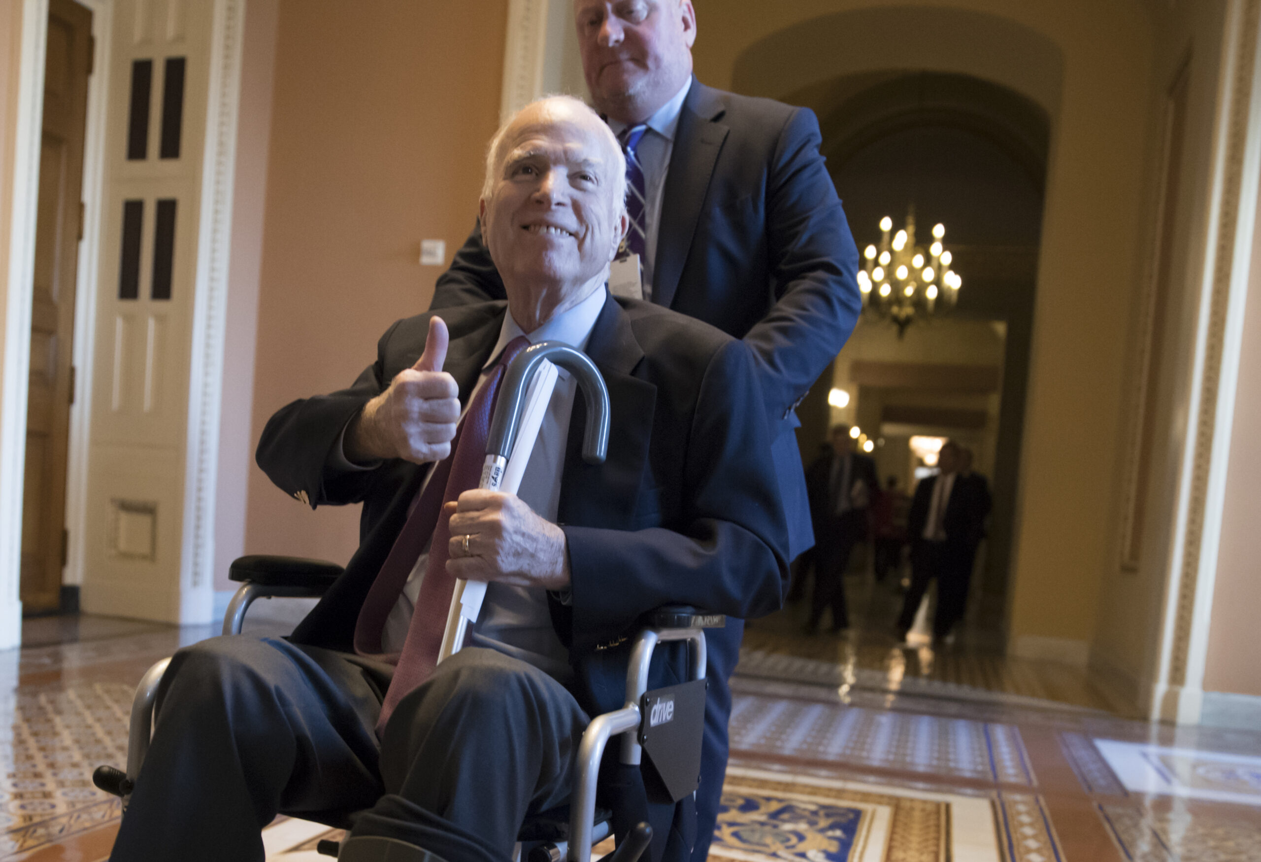 John McCain undergoes surgery for intestinal infection, in stable condition