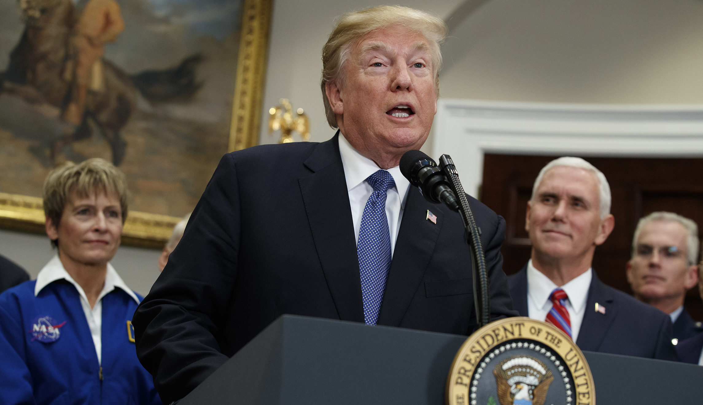 Trump mulls replacing Air Force head over Space Force management