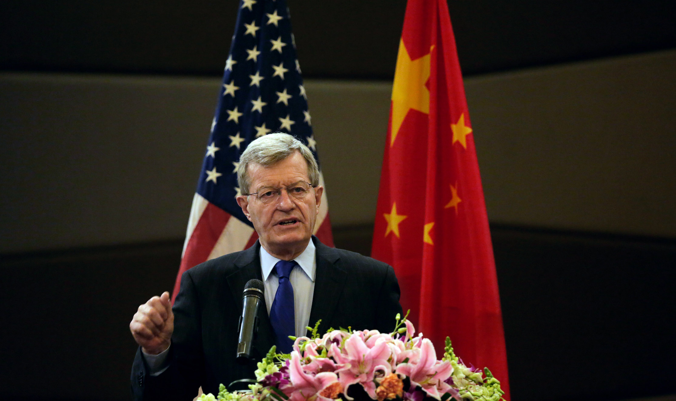 When Max Baucus calls Trump Hitler, we should remember who’s paying Max Baucus