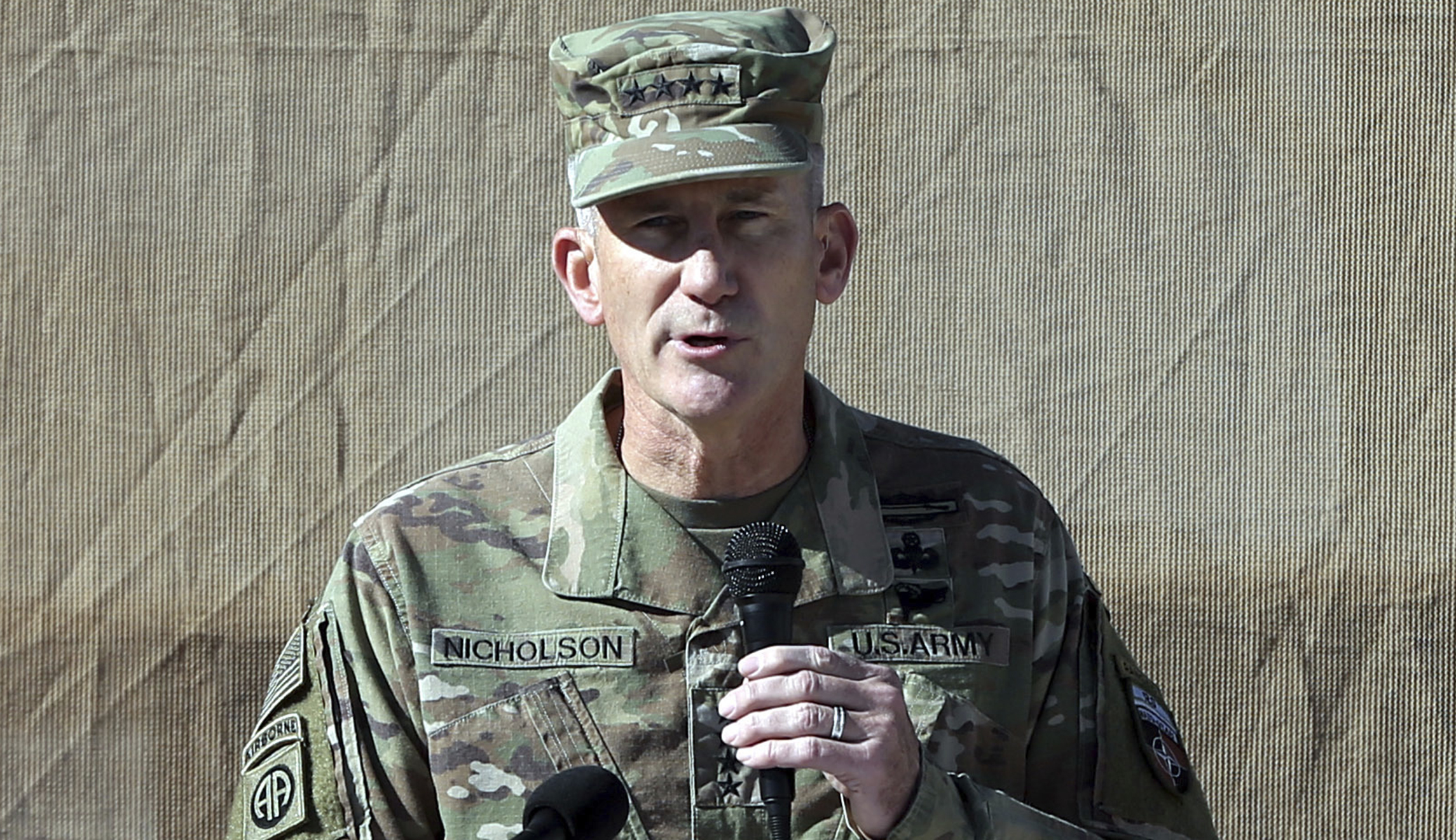 US general denies he called for direct talks with Taliban