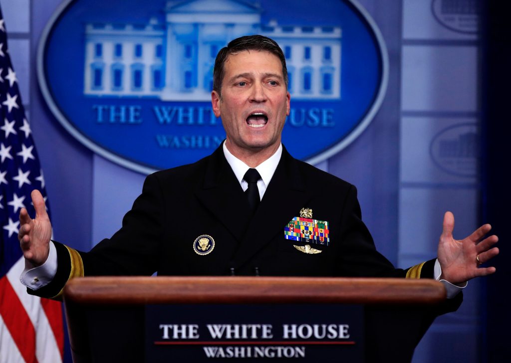 VA pick Ronny Jackson: ‘I’ve got what it takes’