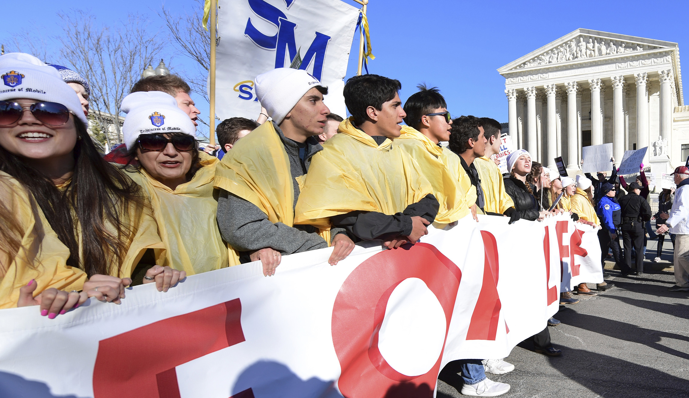 The March for Life is about inclusion. Roe v. Wade is about exclusion