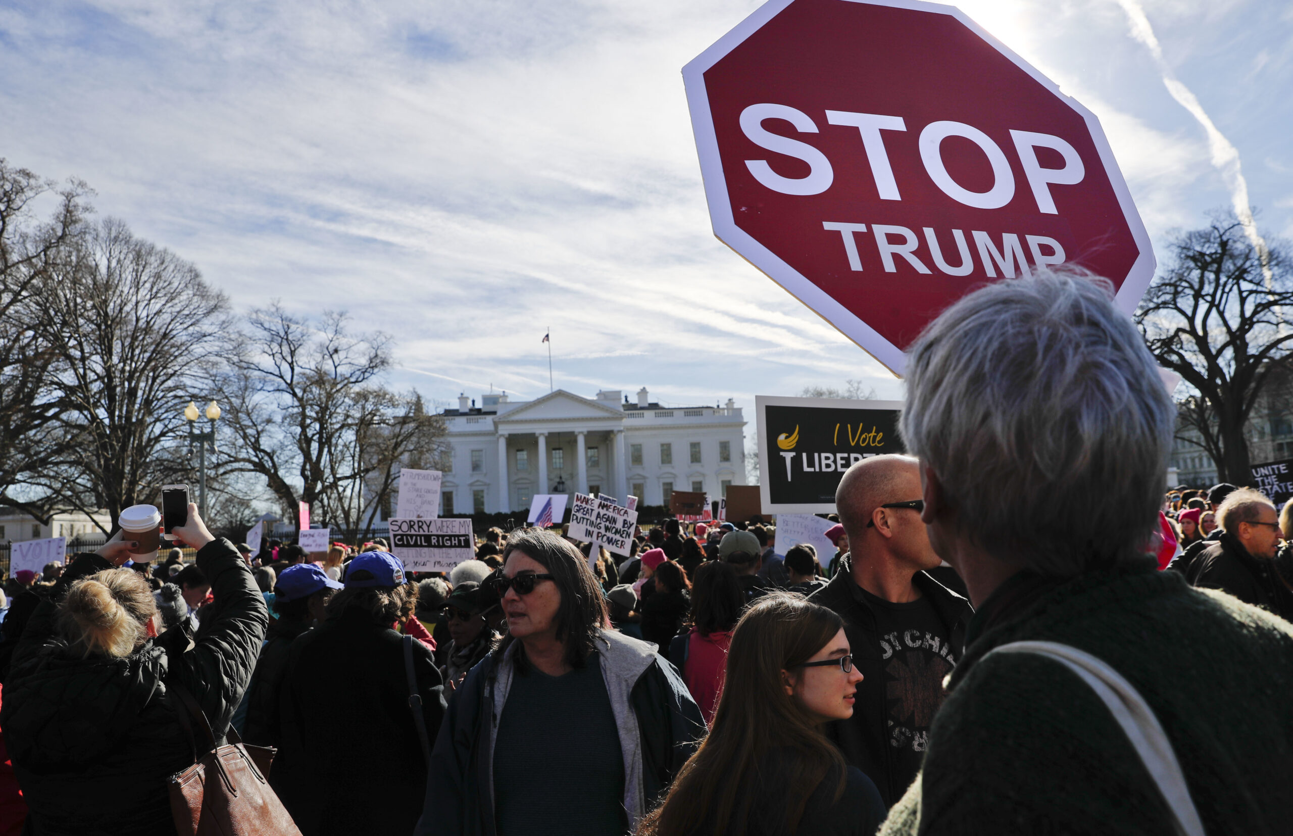 The Democratic base wants Congress to oppose Trump. That may not sell with independents.