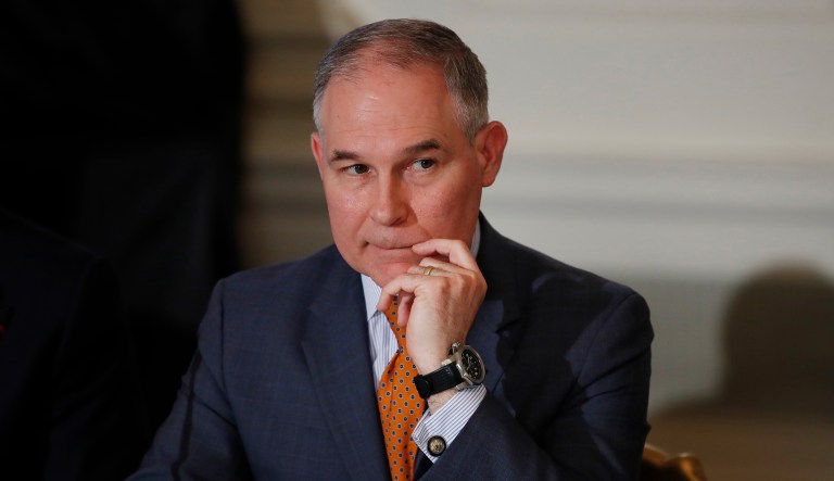 Environmental groups aim to ‘boot’ Scott Pruitt over ‘wasteful spending’ at EPA