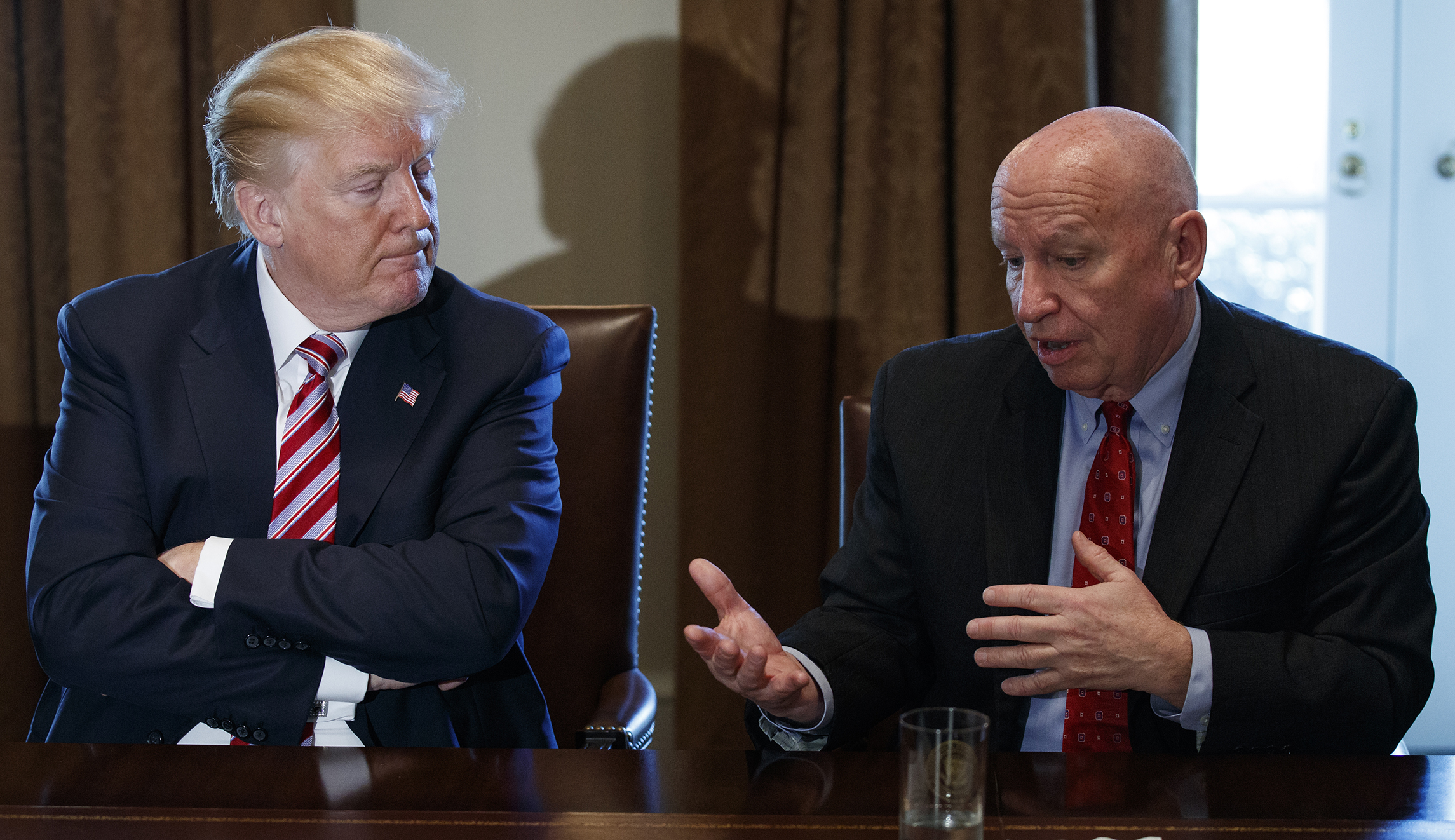 Trump’s surprise push for middle-class tax cut gains support from key Republican