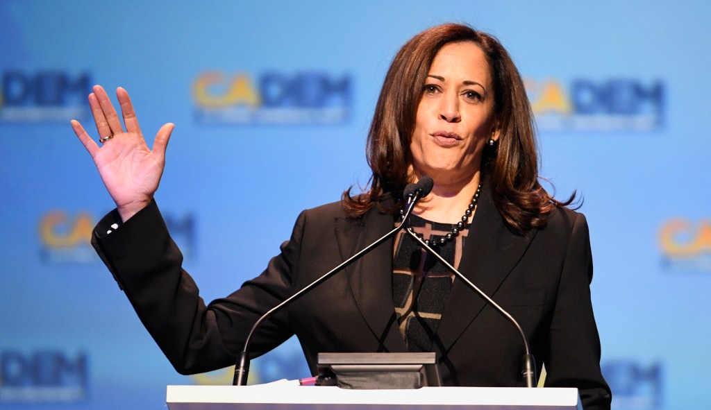 Kamala Harris draws parallel between ICE and the KKK