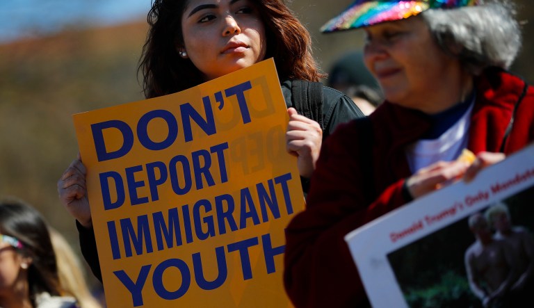 The U.S. Supreme Court refused to consider the Trump administration's unusual request to overrule a judge who kept alive a program that shields young immigrants from deportation. 
