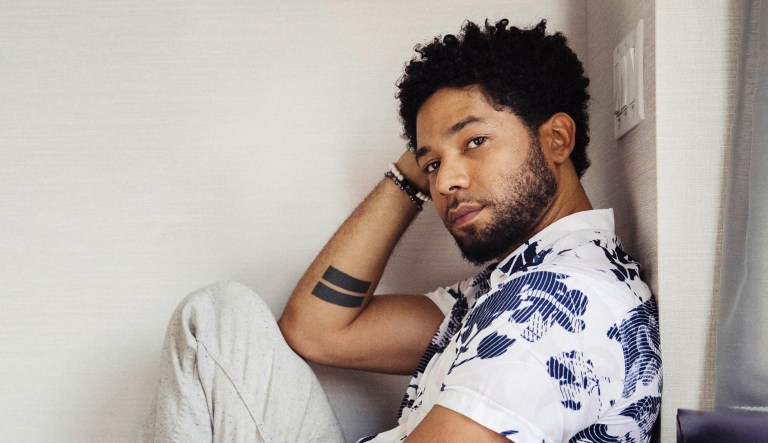 Actor-singer Jussie Smollett, from the Fox series, "Empire," poses for a portrait.