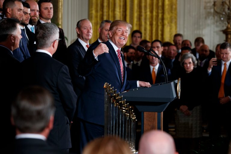 President Trump has historically called Muellerâs probe a âwitch huntâ and has continued to reiterate that âno collusionâ ever happened. (AP Photo/Evan Vucci)