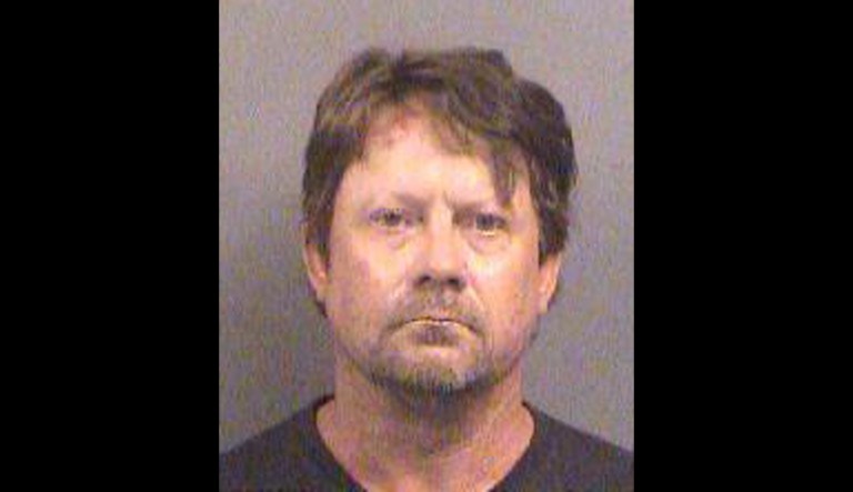 FILE - This Oct. 14, 2016 booking photo provided by the Sedgwick County Sheriff's Office in Wichita, Kan., shows Patrick Eugene Stein. Stein is one of three members of a militia group are standing trial on charges alleging they were plotting to bomb a mosque and a southwestern Kansas apartment complex IN 2016 where Somali refugees live. Gavin Wright, Stein and Curtis Allen have pleaded not guilty to charges including conspiracy to use a weapon of mass destruction. Opening statements in the trial began Thursday March 22, 2017 in Wichita.
