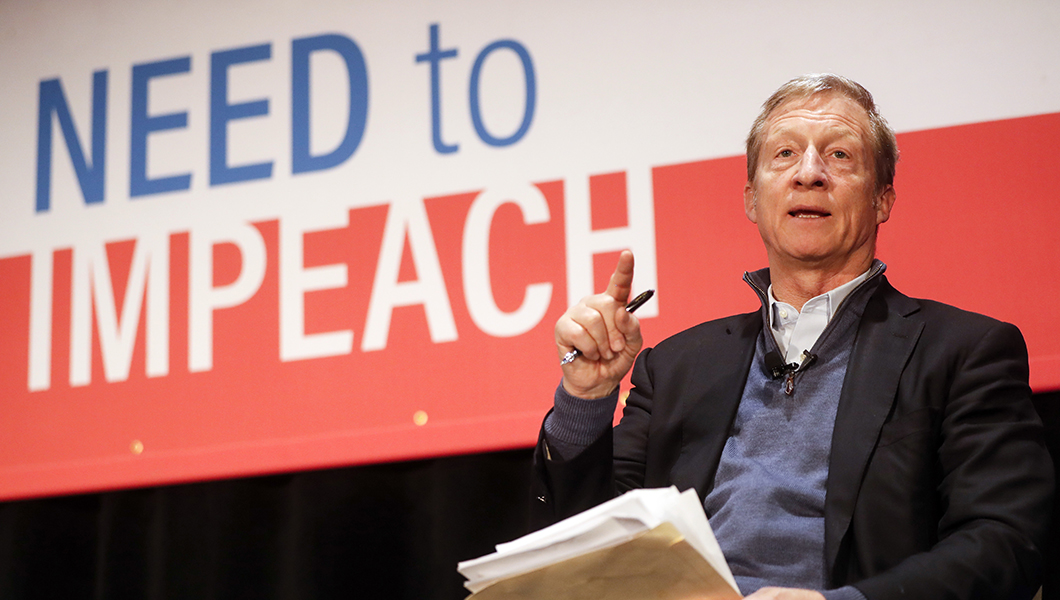 Tom Steyer announces presidential bid