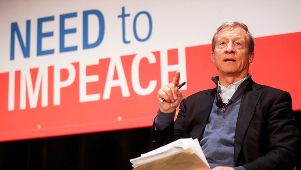 Trump impeachment advocate Tom Steyer plans Iowa trip, with education focus