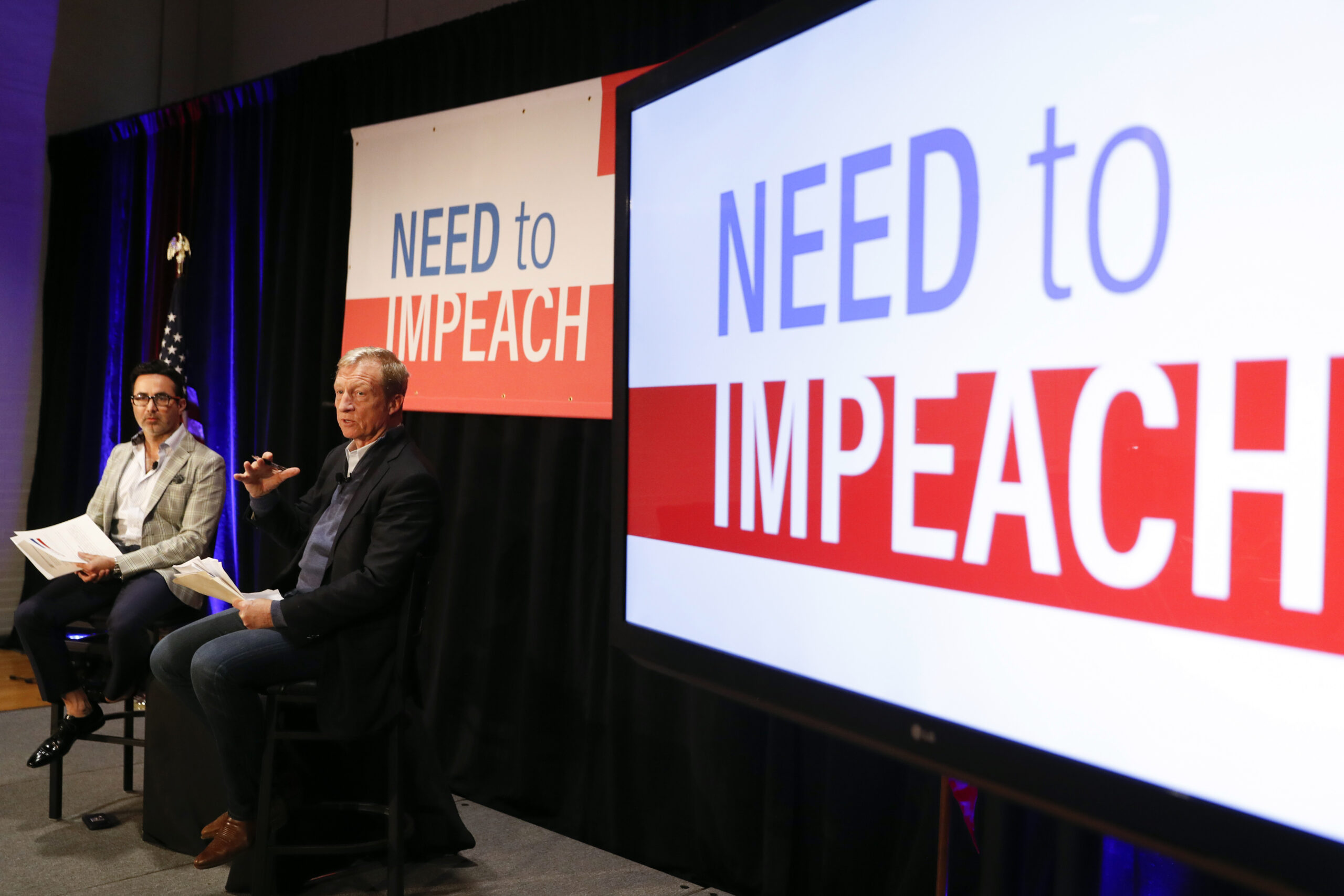 Dems step up impeachment call, Trump ‘a national emergency’