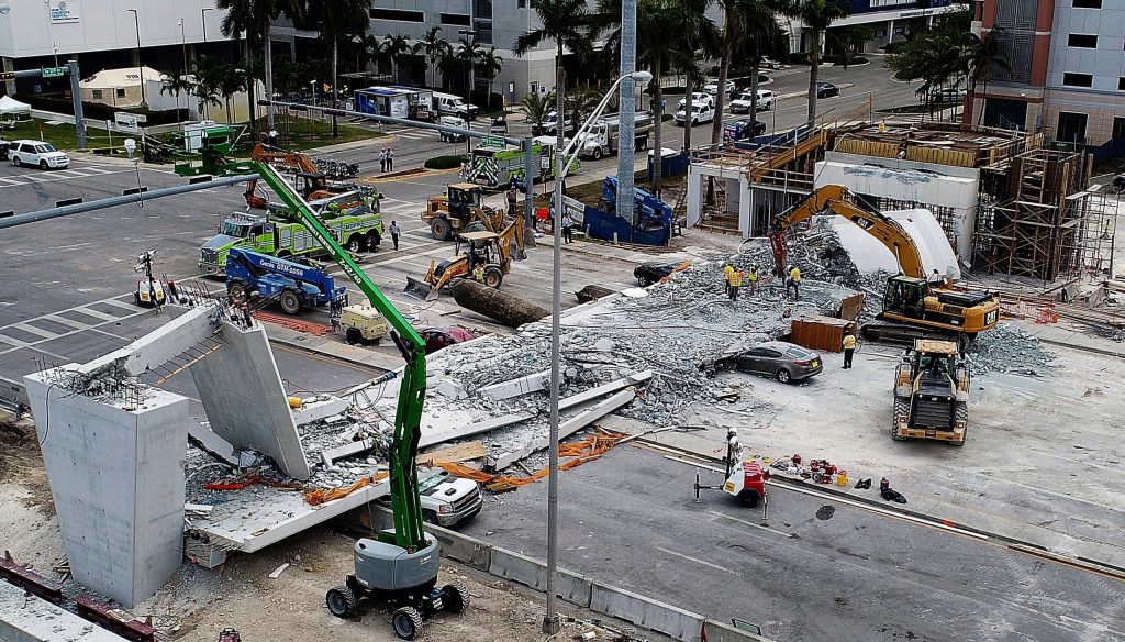 Miami bridge builder deletes its Twitter, Facebook, Instagram accounts without warning