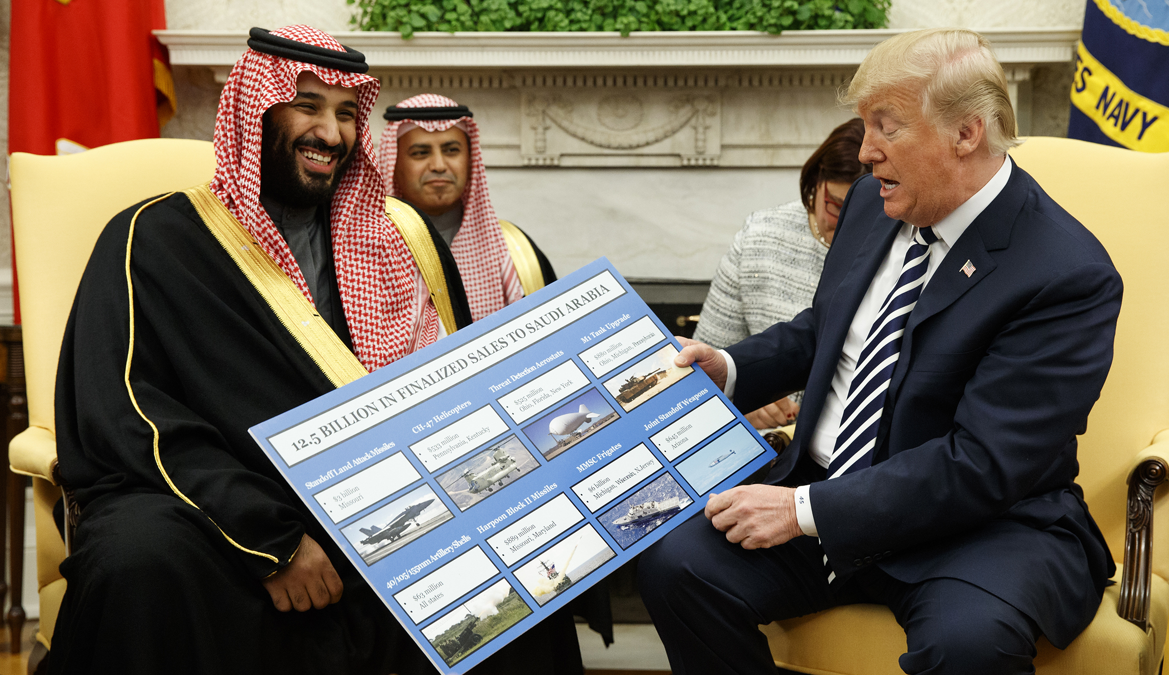 State Department approves $1 billion arms sale with Saudi Arabia