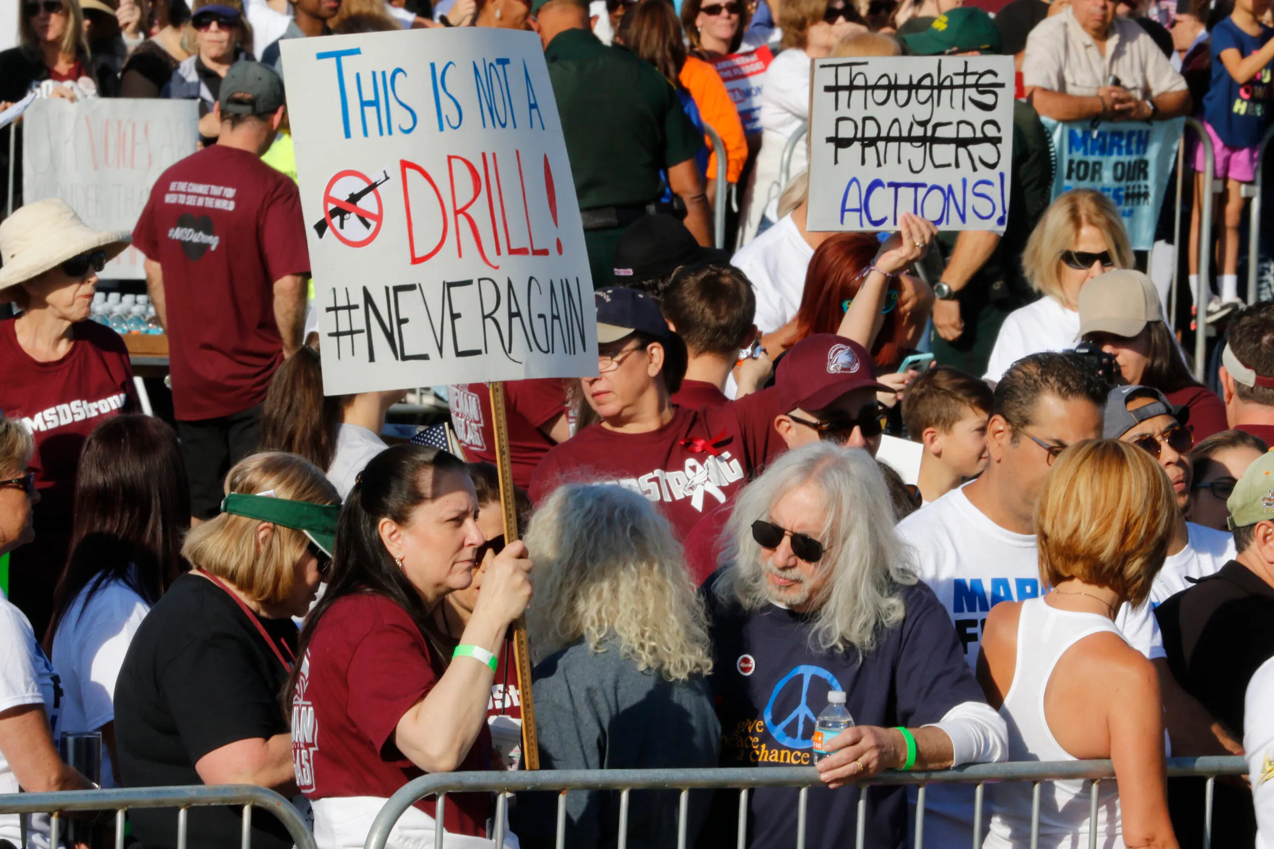 White House: ‘We applaud’ March for Our Lives attendees for ‘exercising their First Amendment rights’