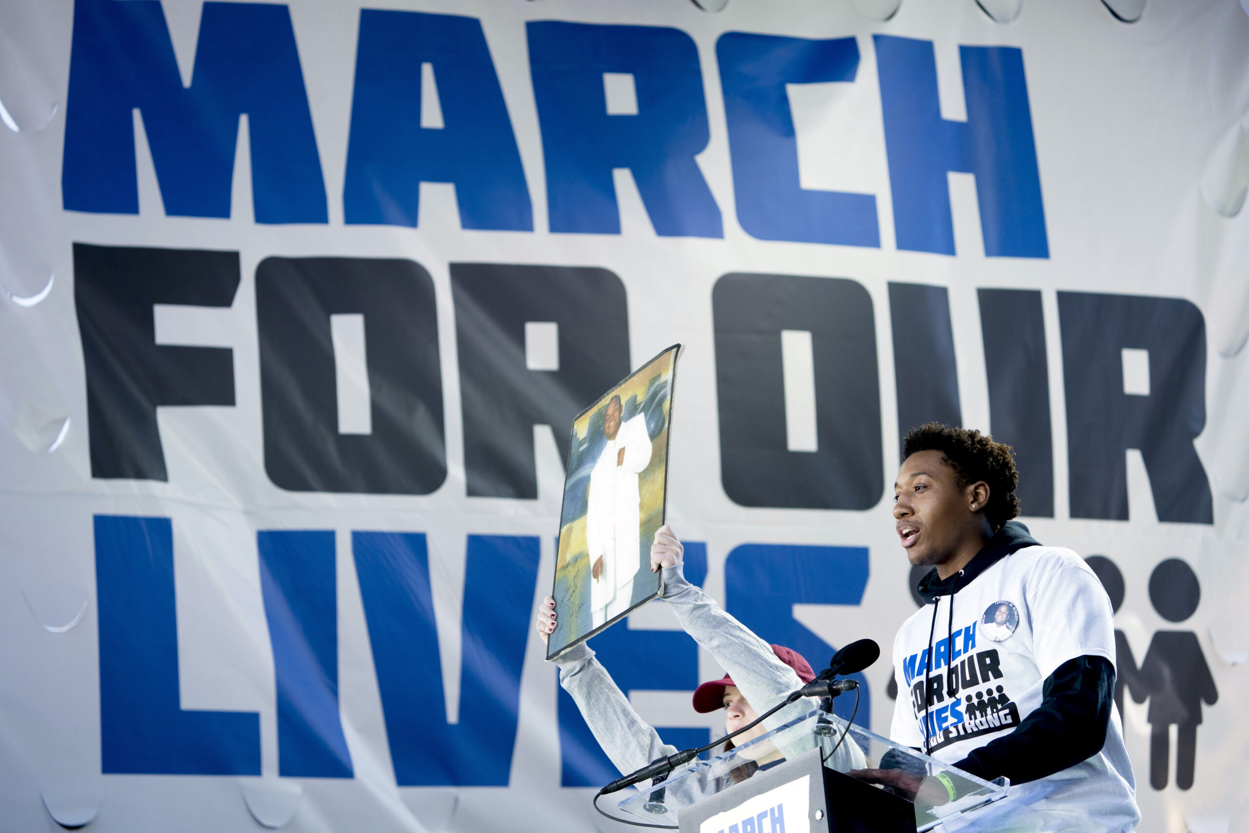 Activist reminds March for Our Lives crowd not to forget thousands of people shot in Chicago