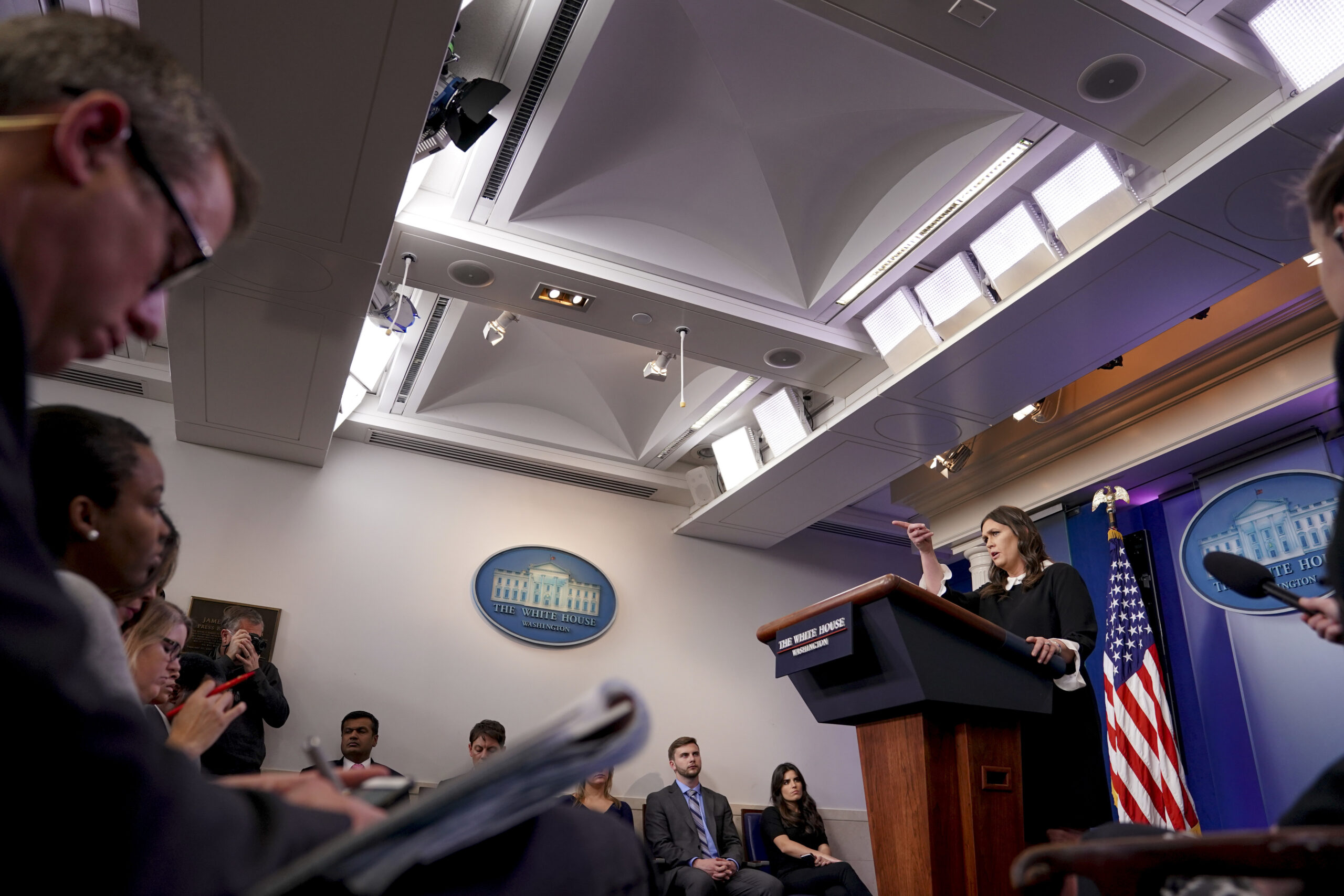 The White House press briefing: No news on cable news