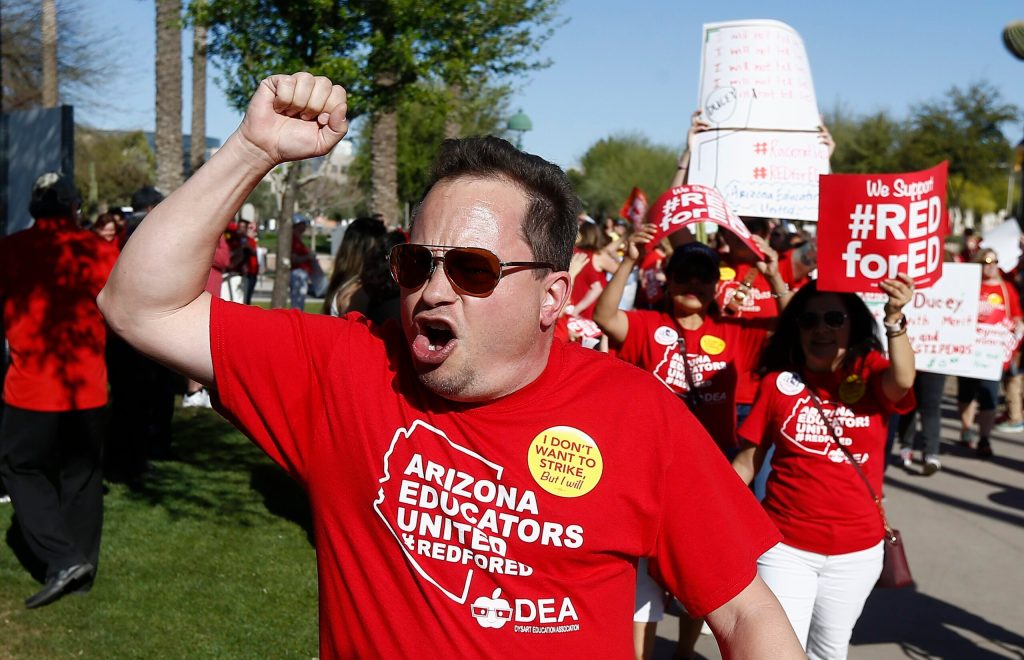 Arizona teachers voting on walkout