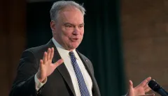 Tim Kaine says there is a ‘powerful argument’ that Trump may be disqualified from office