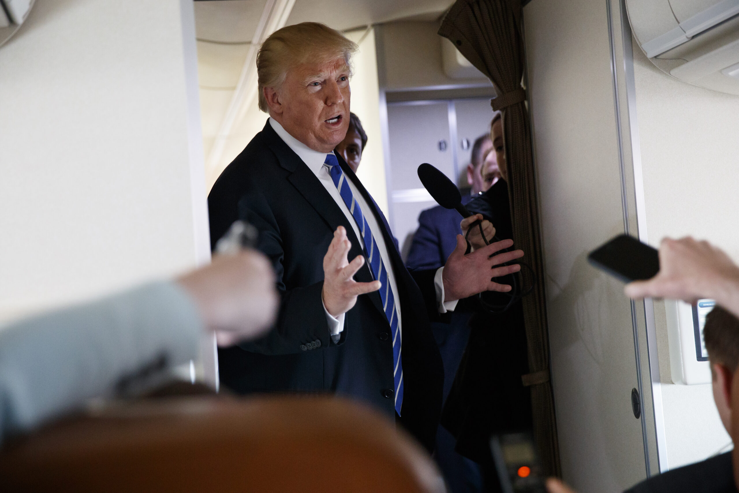 Trump breaks his silence on Stormy Daniels saga