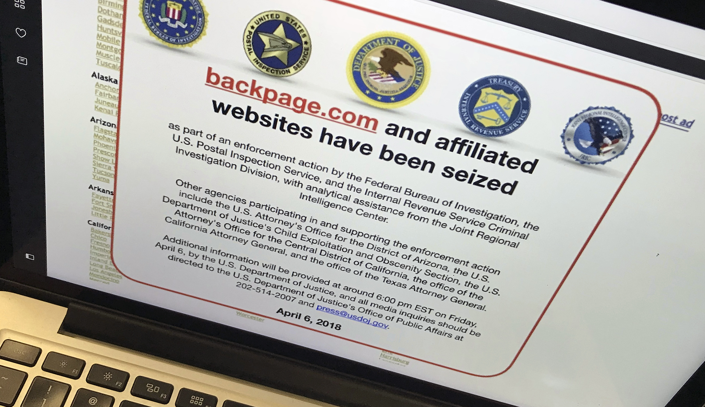 Founders of Backpage indicted for facilitating prostitution, money laundering