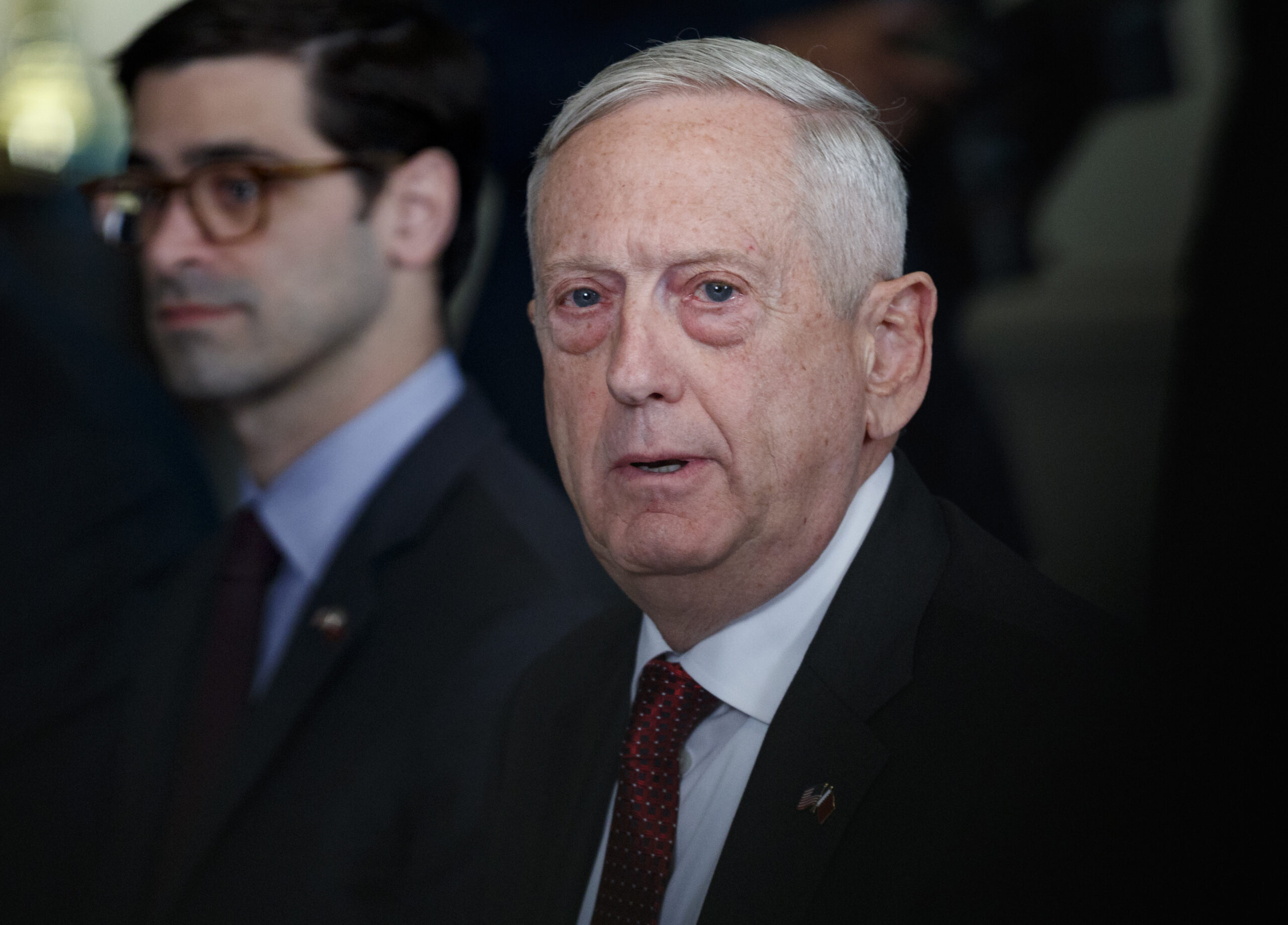 Jim Mattis: ‘I don’t rule out anything’ in US response to Syria