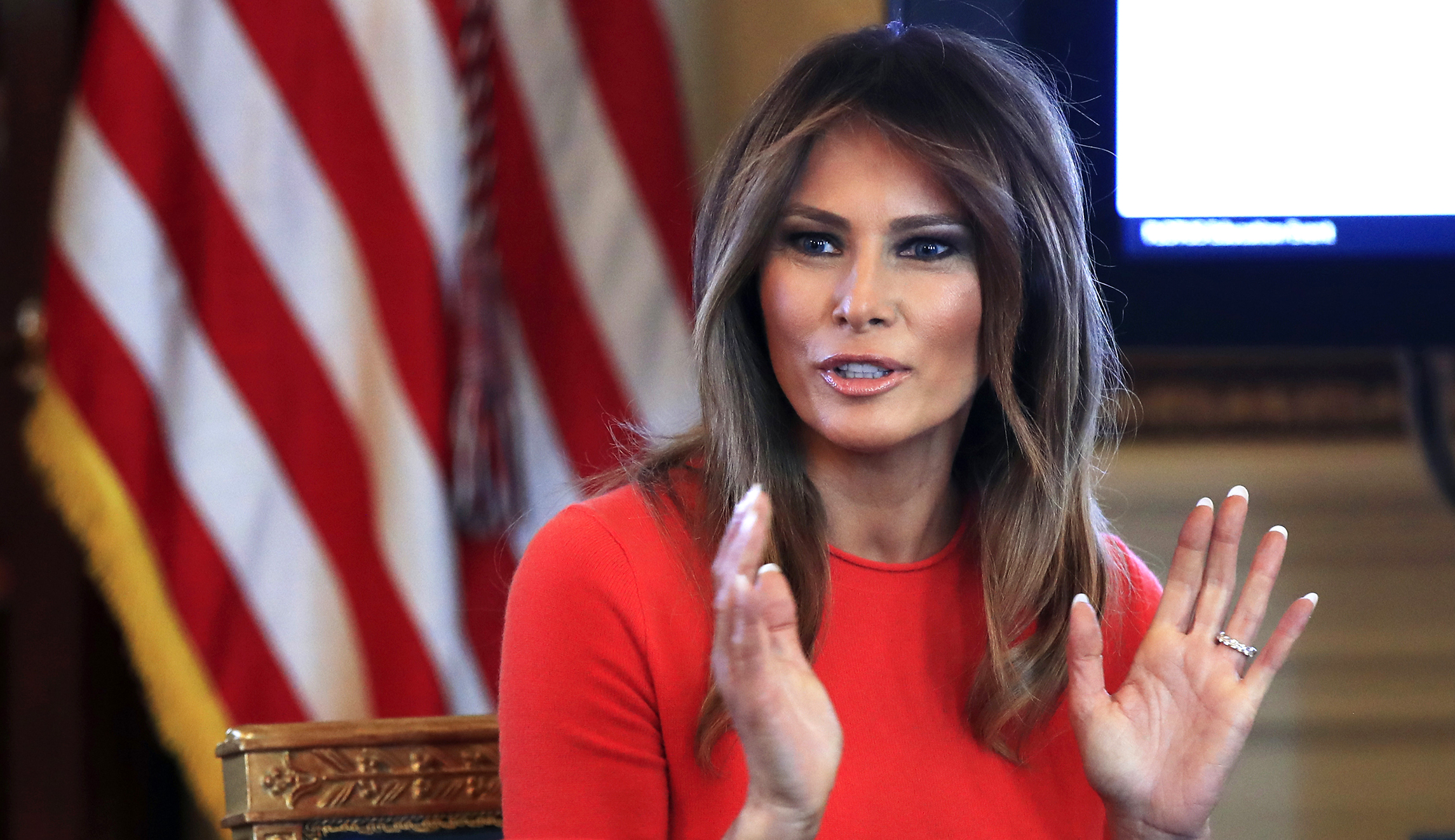 Melania Trump’s favorability slips in CNN poll