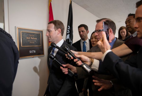 Senate moves Zuckerberg hearing to a bigger room as interest explodes