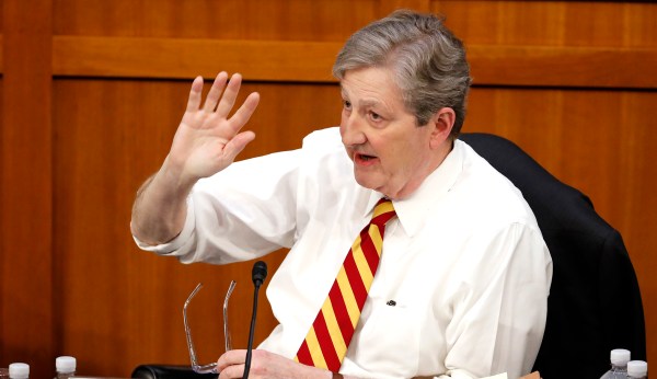 Sen. John Kennedy to Christine Blasey Ford’s lawyers: ‘Hide your head in a bag’