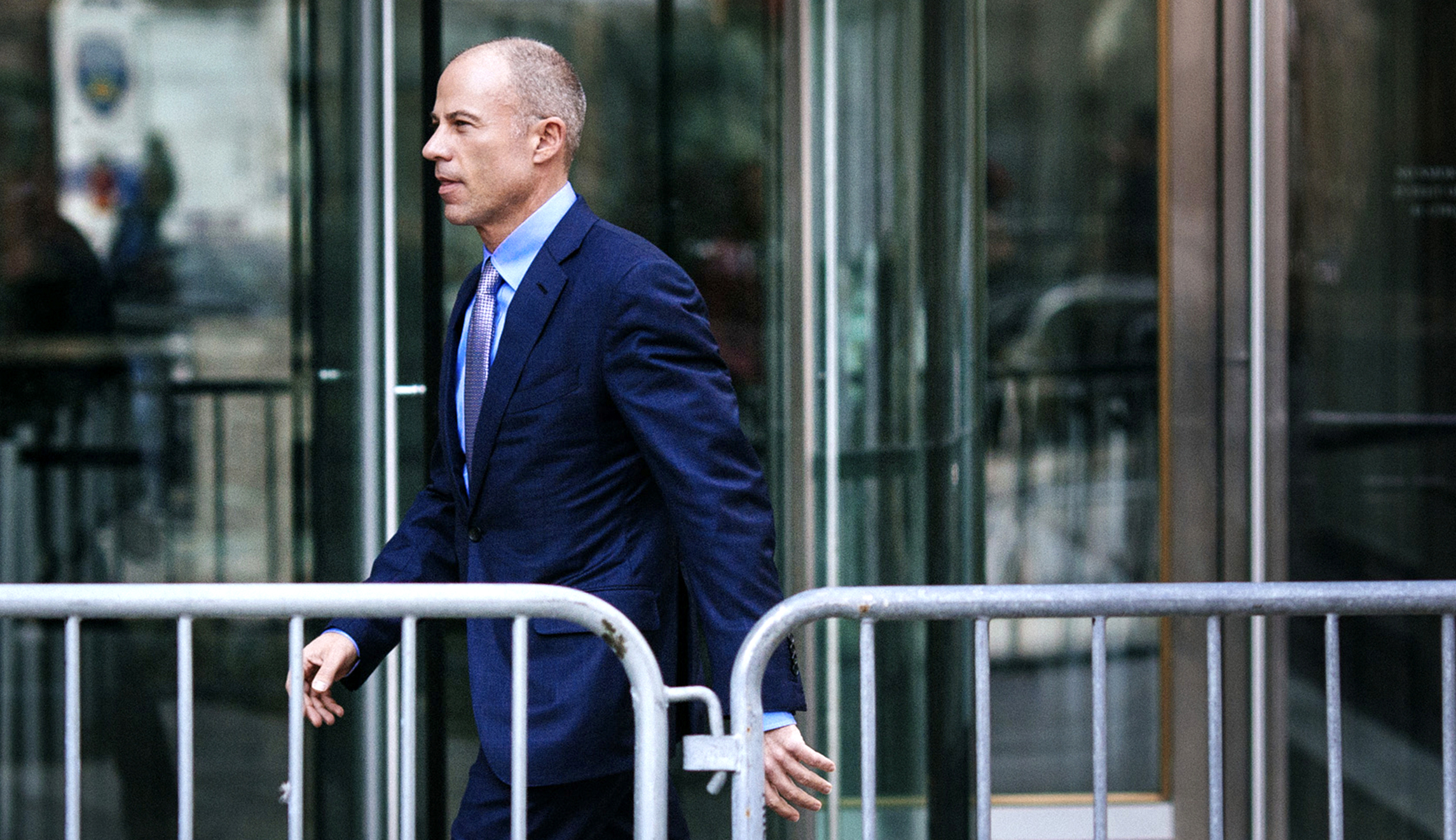 Michael Avenatti is battling Trump on immigration policy, too