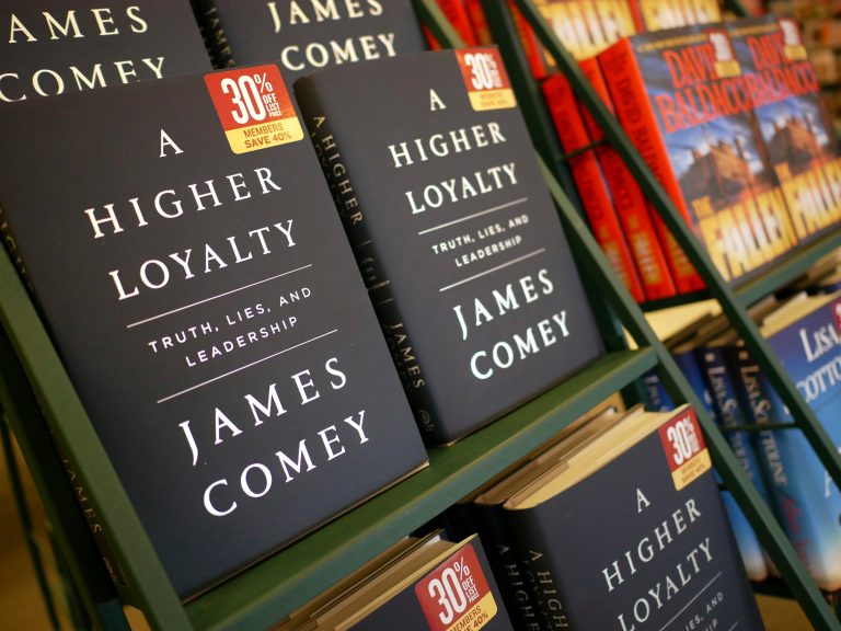 Don’t judge James Comey’s book by its ‘Higher Loyalty’ cover