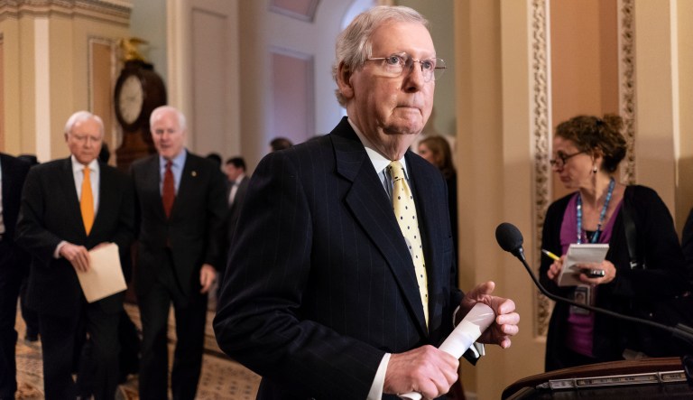 Mitch McConnell: Trump would never pardon himself