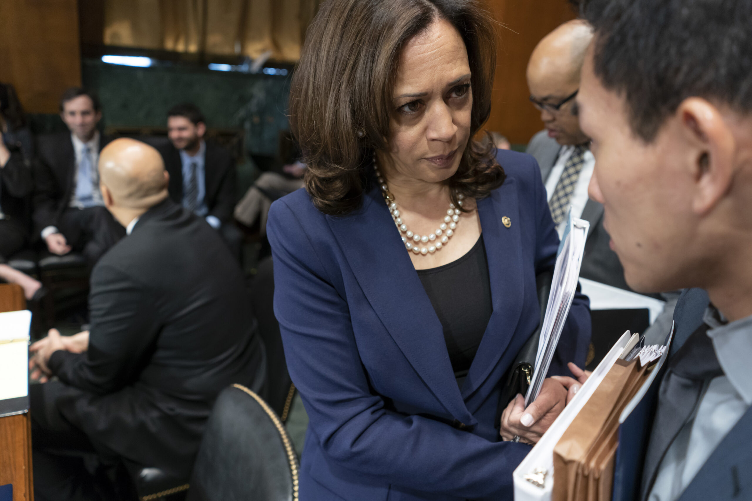 Kamala Harris swears off corporate PAC money