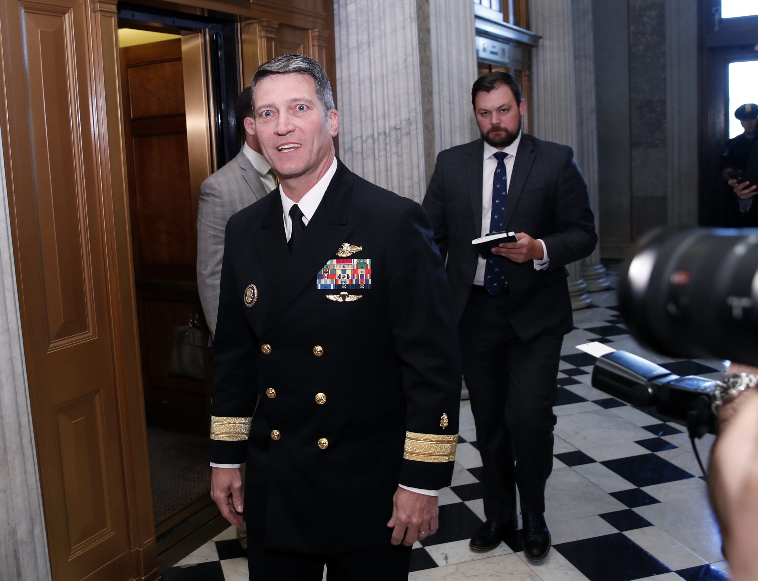 Ronny Jackson accused of drunkenly crashing government vehicle, overprescribing opioids