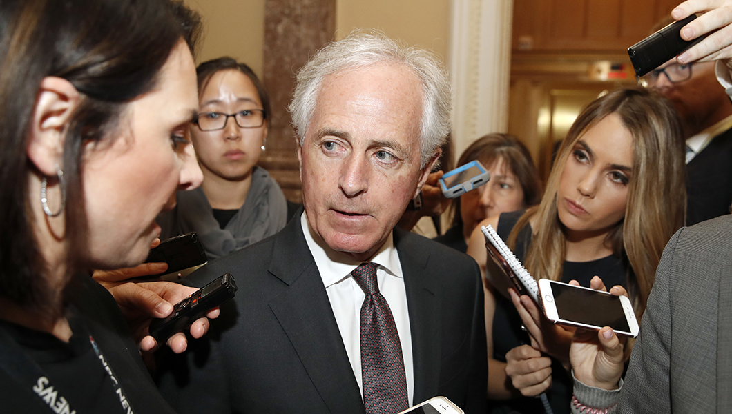 Bob Corker: ‘Very positive thoughts’ about Kavanaugh