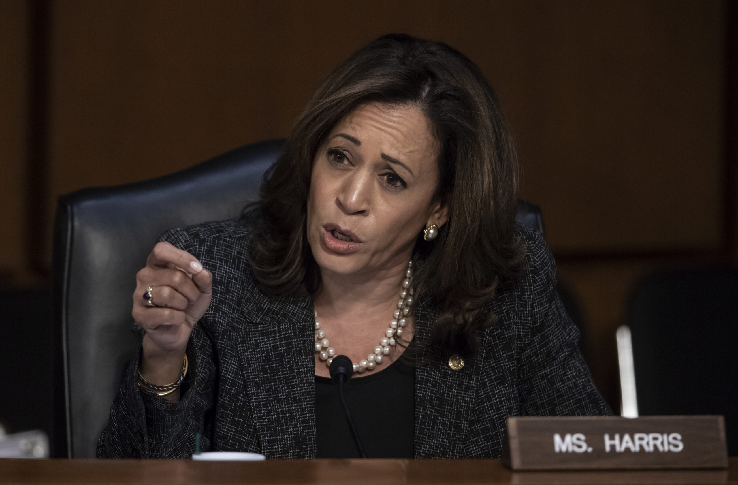Kamala Harris calls for NFL’s ‘Rooney Rule’ for Fed hiring