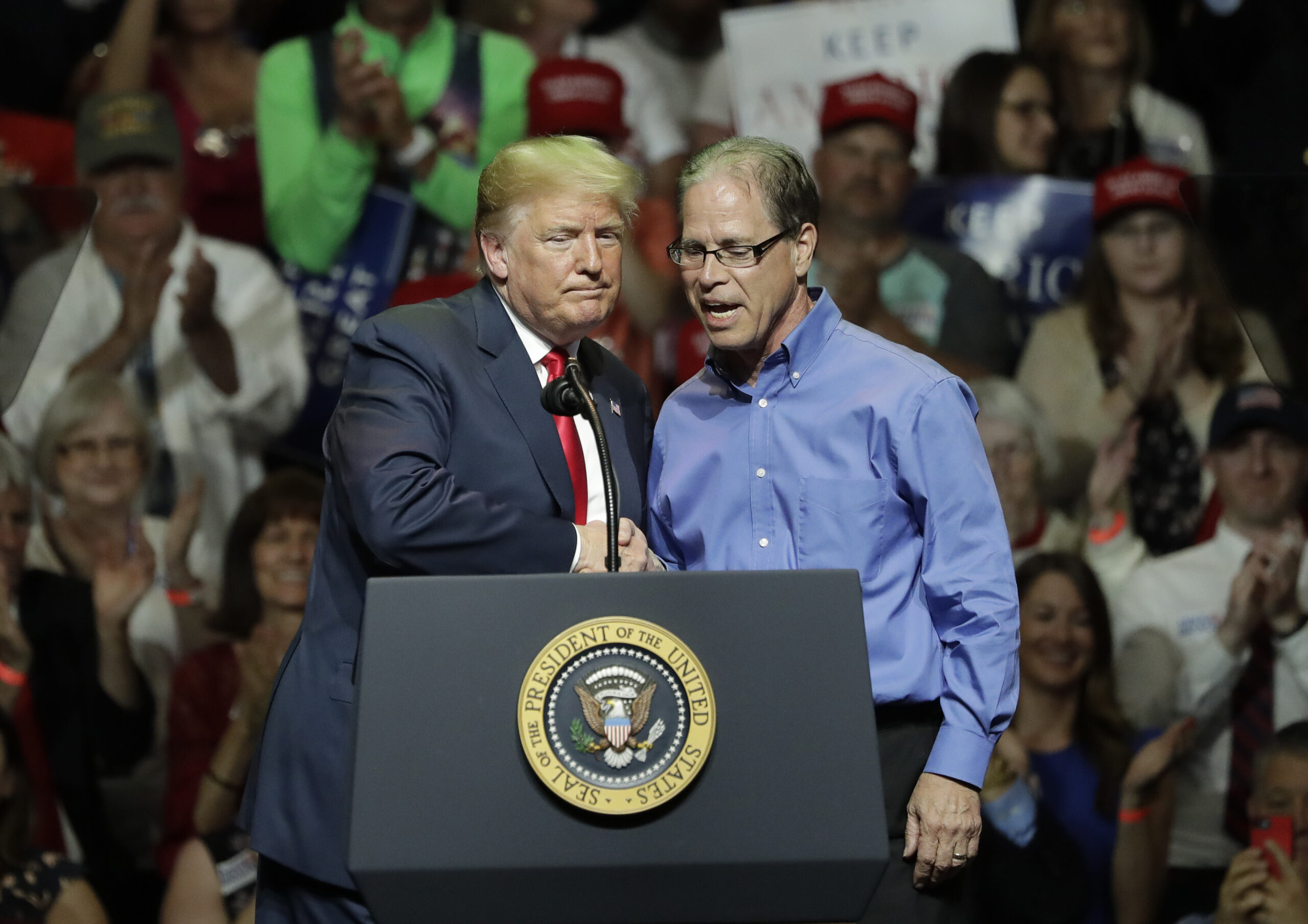 Trump writes his own message for the midterms