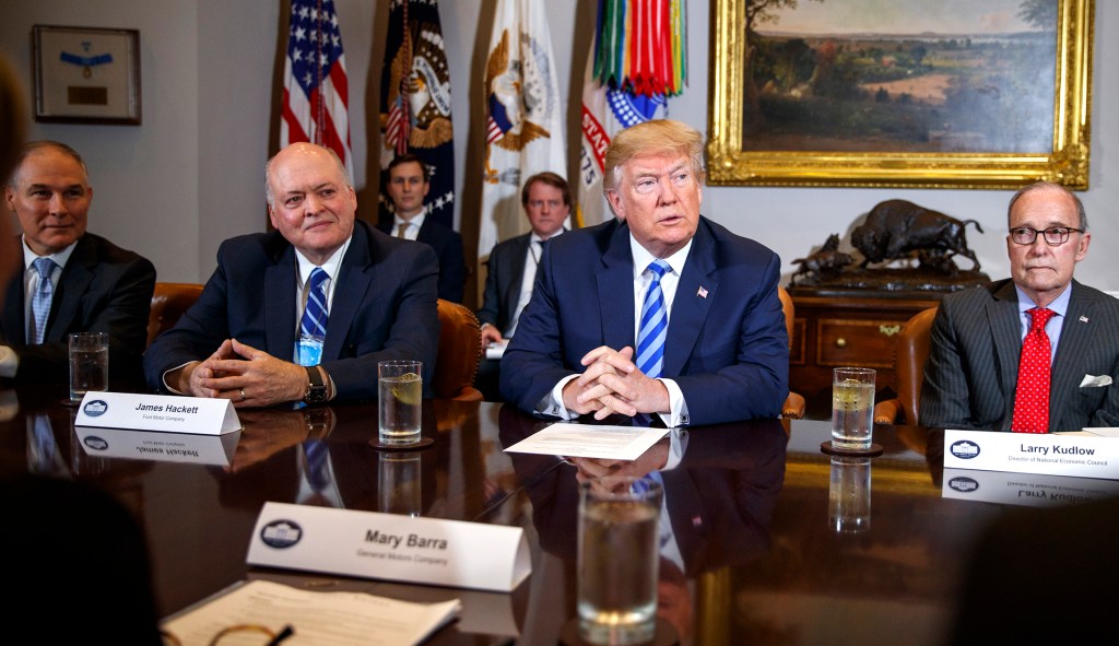 Trump’s plan to save the auto industry