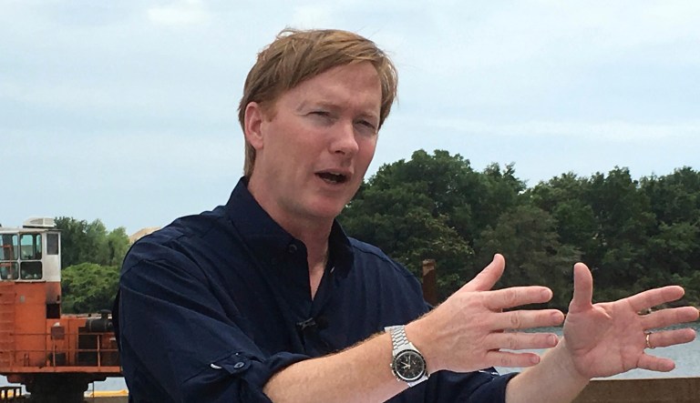 Florida Agriculture Commissioner Adam Putnam delivers a speech in Panama City, Fla.