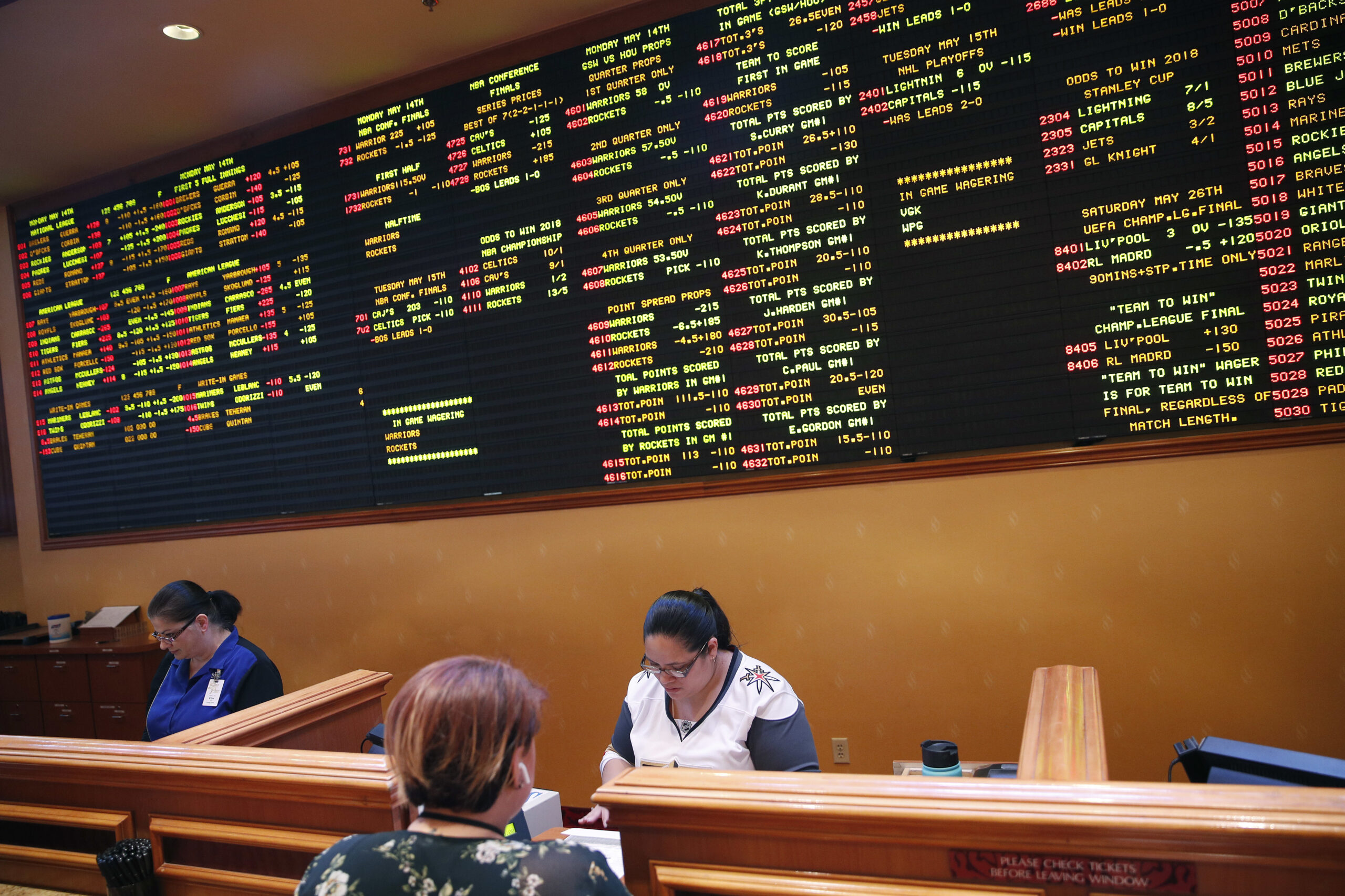 Sports betting off to fast start in Virginia