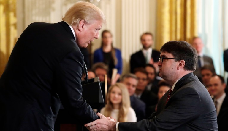 Trump surprises Robert Wilkie with nomination to be next secretary of Veterans Affairs